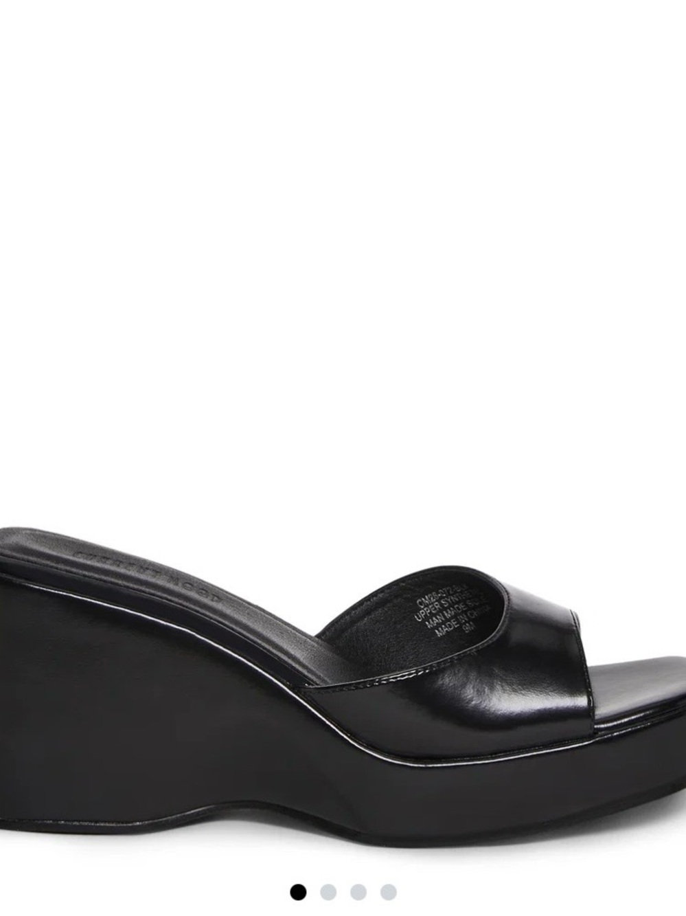 Current Mood Jennie Wedge Sandal - Black